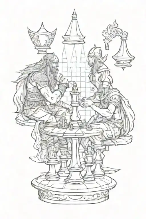 Vikings And Chess