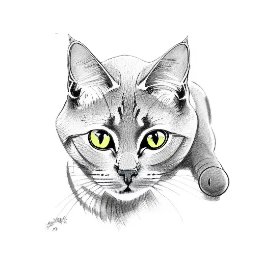 Bombay Cat Playing With Toys