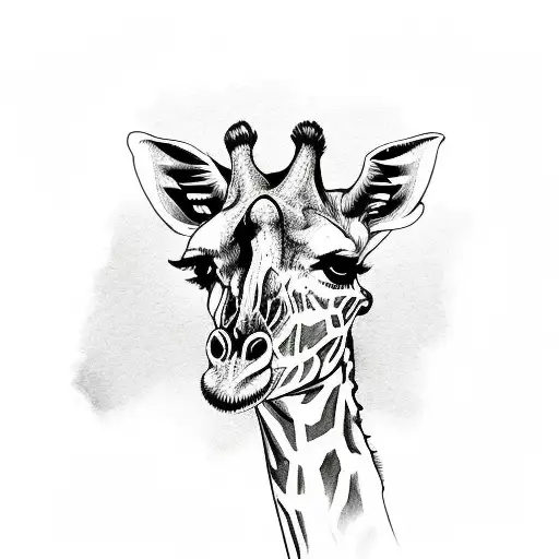 Giraffe Skull