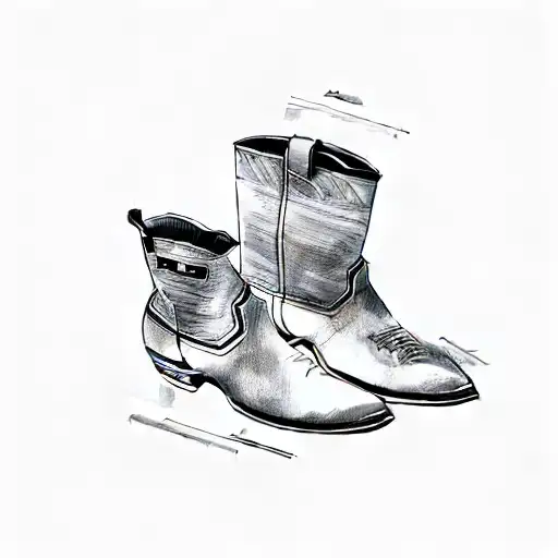 A Pair Of Cowboy Boots