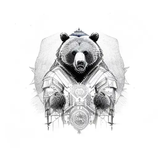 Grizzly Bear Warrior