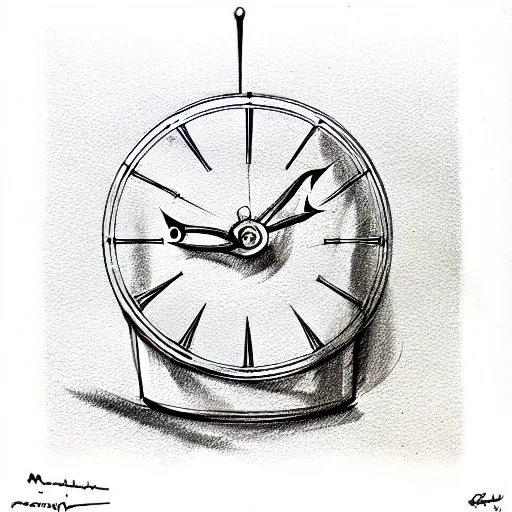 Melted Clock