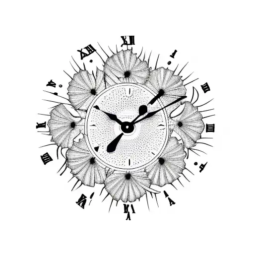Clock Flowers Dandelions