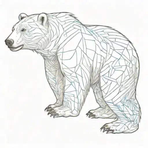 Badass Female Polar Bear