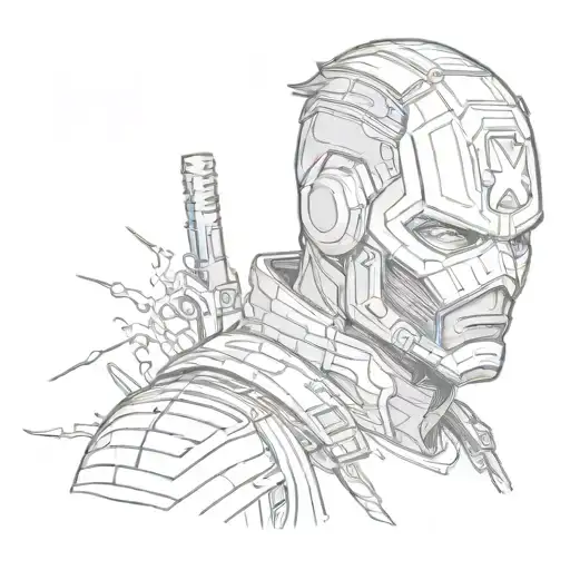 Marvel Winter Soldier Mask