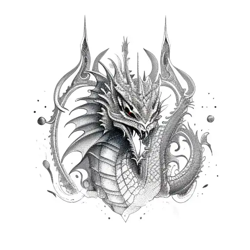 A Sport Equipment With Dragon-inspired Design