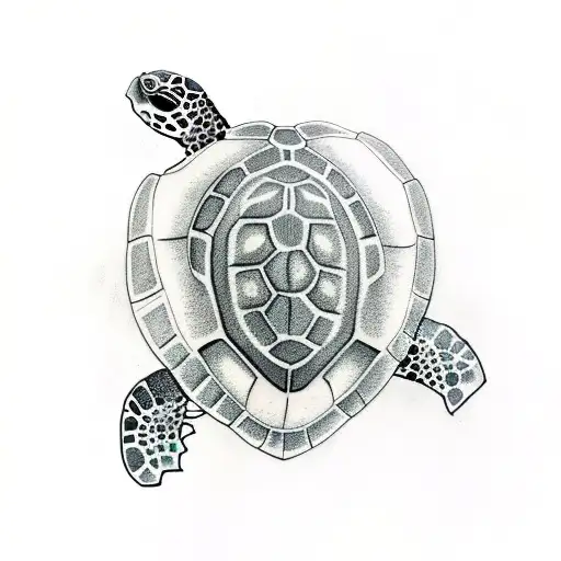 Tiare Turtle With Flower