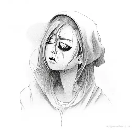 Gangster Girl Crying