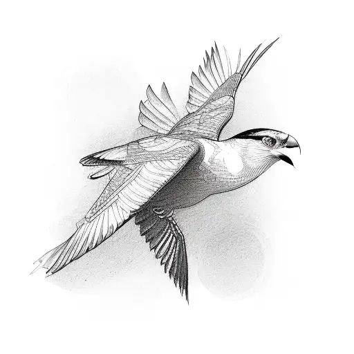 A Bird Flying Out Of An Open Cage