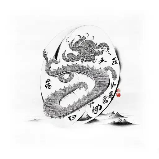 Traditional Chinese Letters Going Down That Say All Glory To God