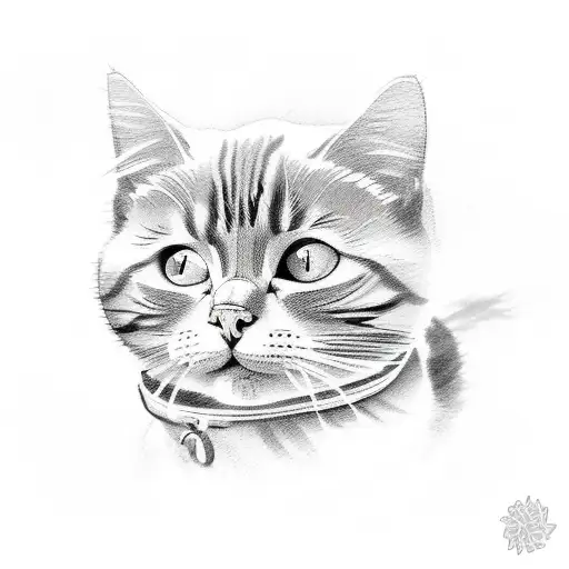 Matching Mom And Daughter Cat