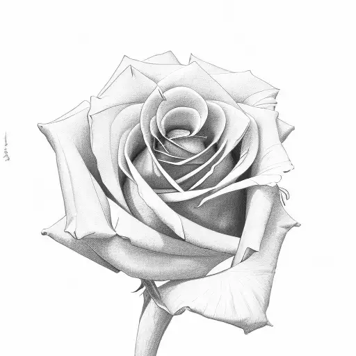 Rose With Name Rossy