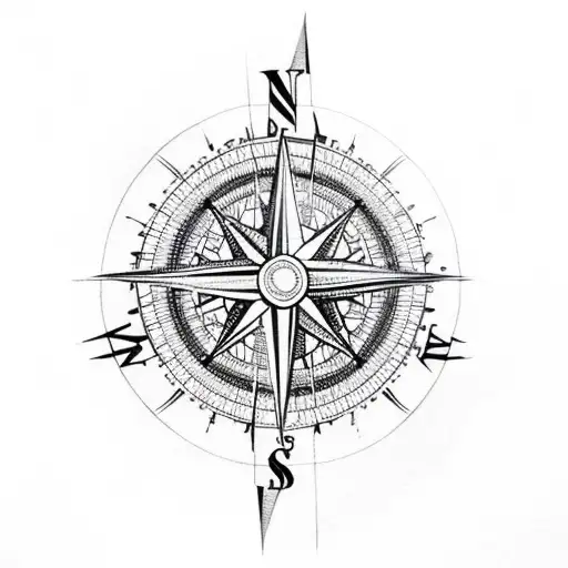 Compass Statue De La Liberte