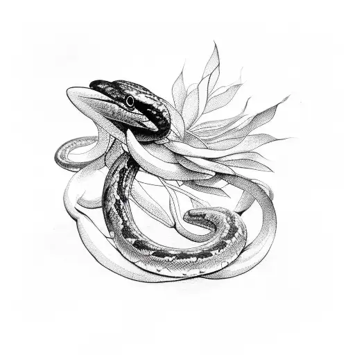 Crow Peony Snake