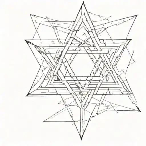 Star Of David Star Made