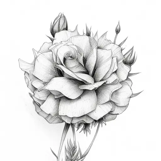 Flowers Wrapped Wrapped A Quote On Spine