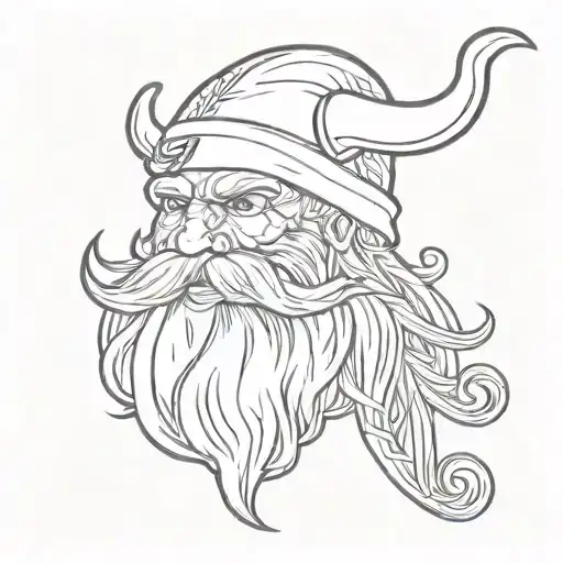 Minnesota Vikings Football Santa