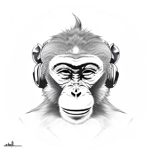 Monkey Covering The Ears Eyes And Mouth