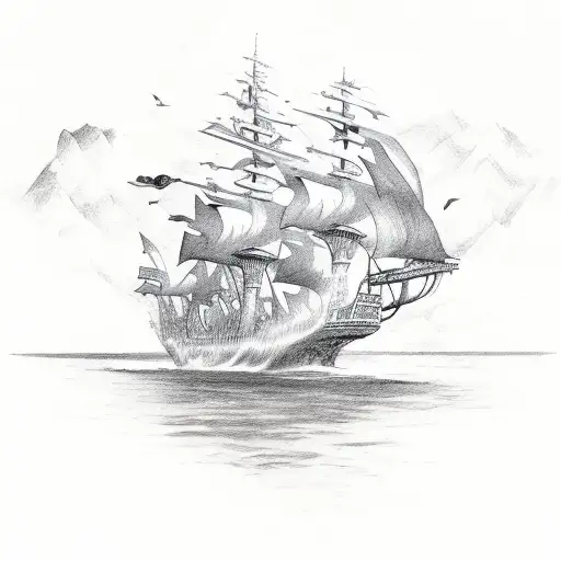Ateez Bluebird Pirate Ship