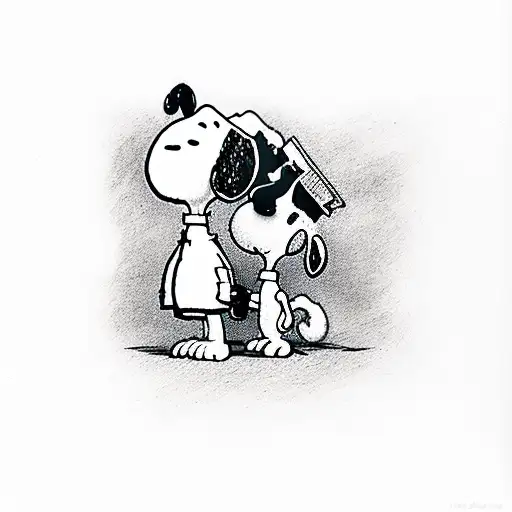 Snoopy Red Baron Smoke Entrail Spelling Jett