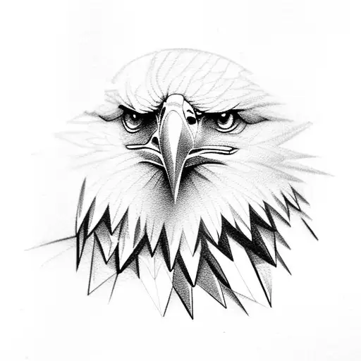 Eagle With Barb Wire