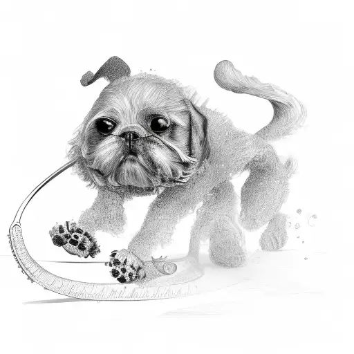 Spoon With Legs And A Dog Tail