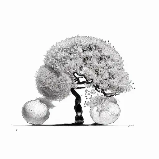 A Sprig Of An Orange Tree