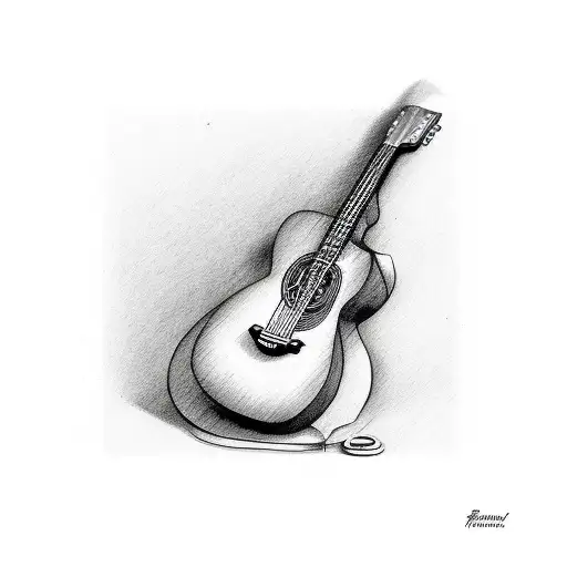 In Memory Of Dad Within Accoustic Guitar