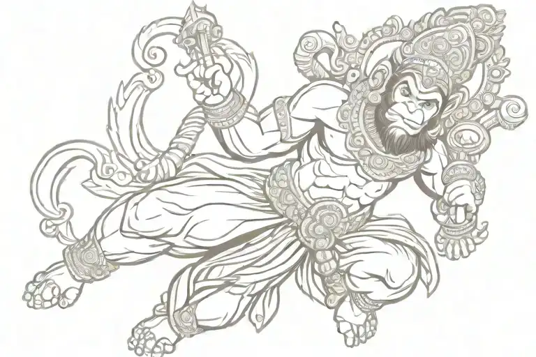 India Hindu God Hanuman