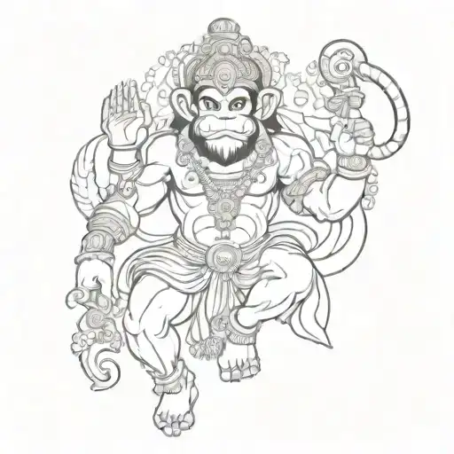 India Hindu God Hanuman