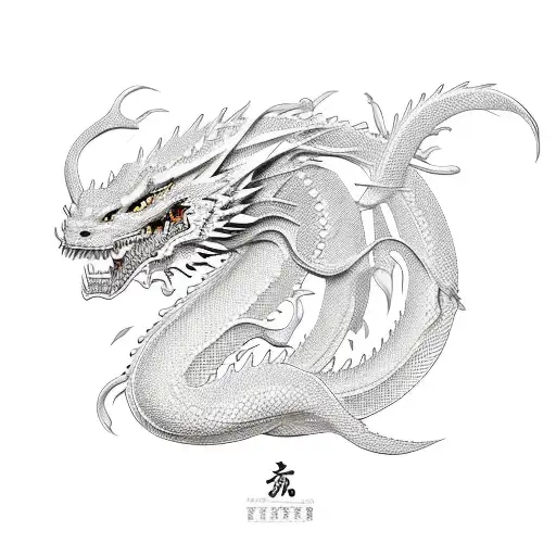 Sakura White Dragon