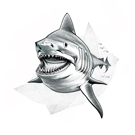 Shark With A Golden Crest