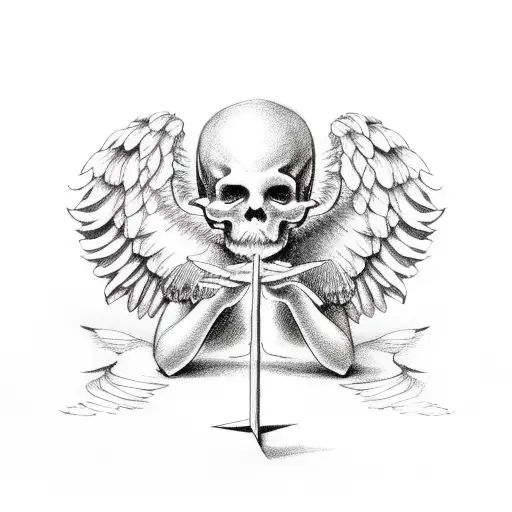 Angel With Memento Mori