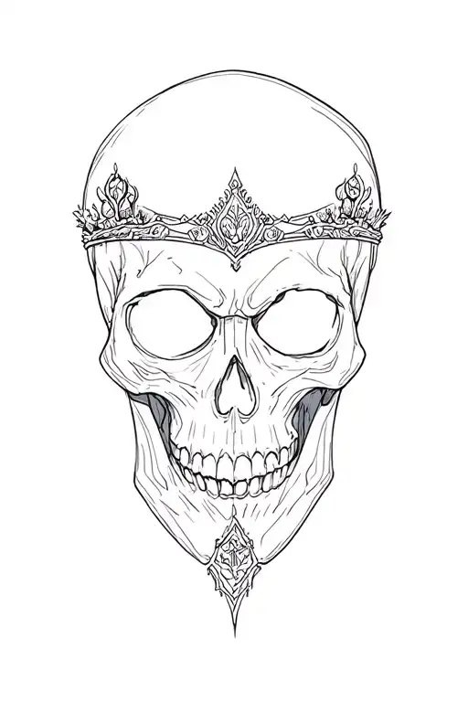Harley Queen Skull