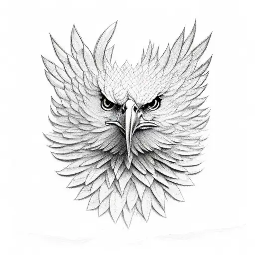 Eagle With Wheat Wings