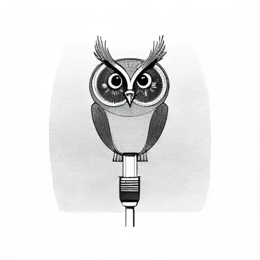 Microphone And Owl