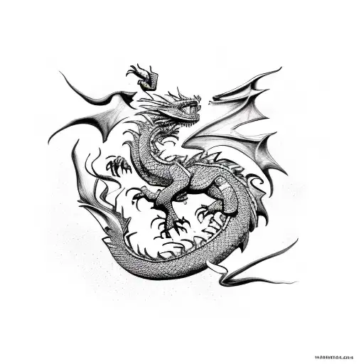 Dragon Fighting Firefighters