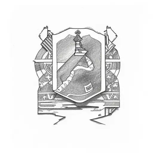 Ace Card With Puerto Rico Colors