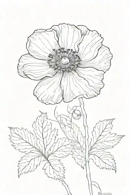 Just A Poppy Flower