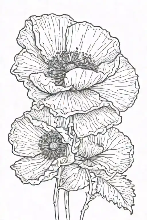 Just A Poppy Flower
