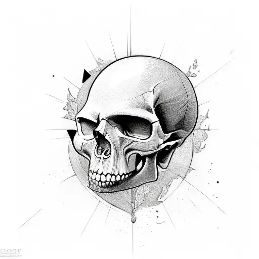 Balance With Skull And Heart