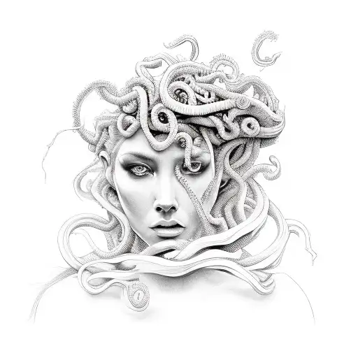 Mujer Medusa