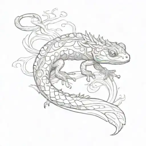 Salamander Symbol Of Rebirth
