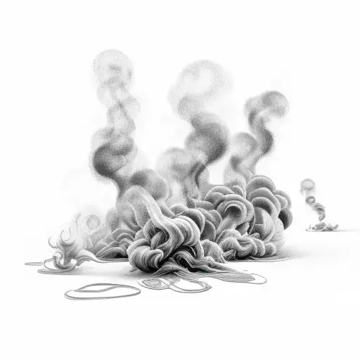 Smoke Abstract Lines