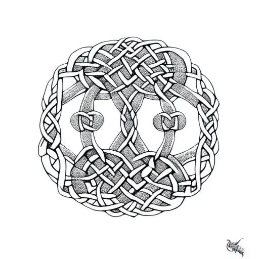 Complete Knot Celtic Tree
