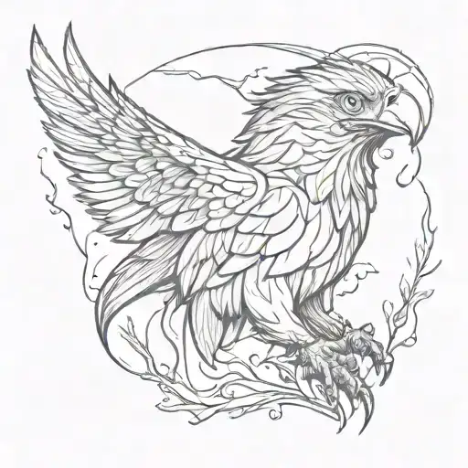 Enchanted Eagle Head