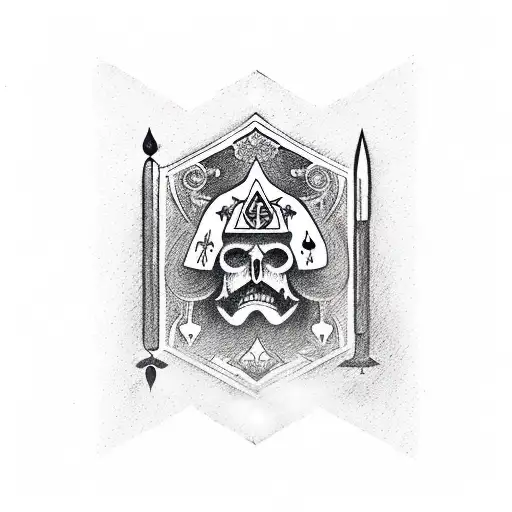 Ace Of Spades With Cowboy