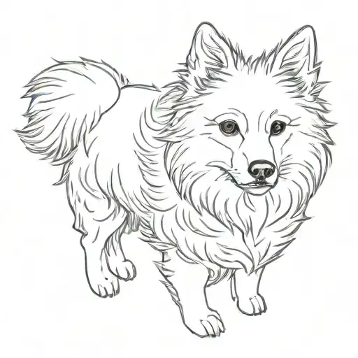 Spitz Dog