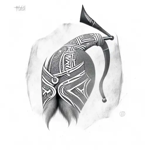 Tribal African Warrior