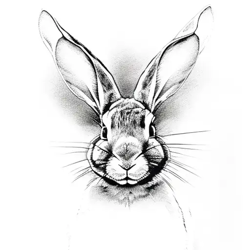 Rabbit With Loki Horns